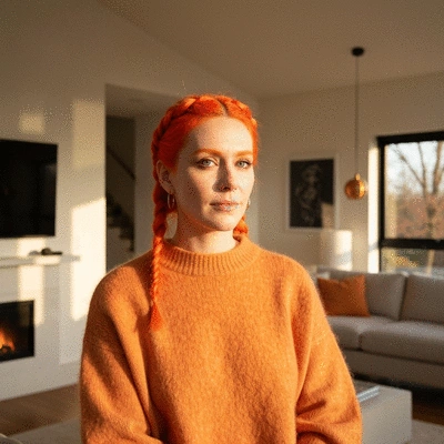 Diverse group of sorority members studying together in a modern common room